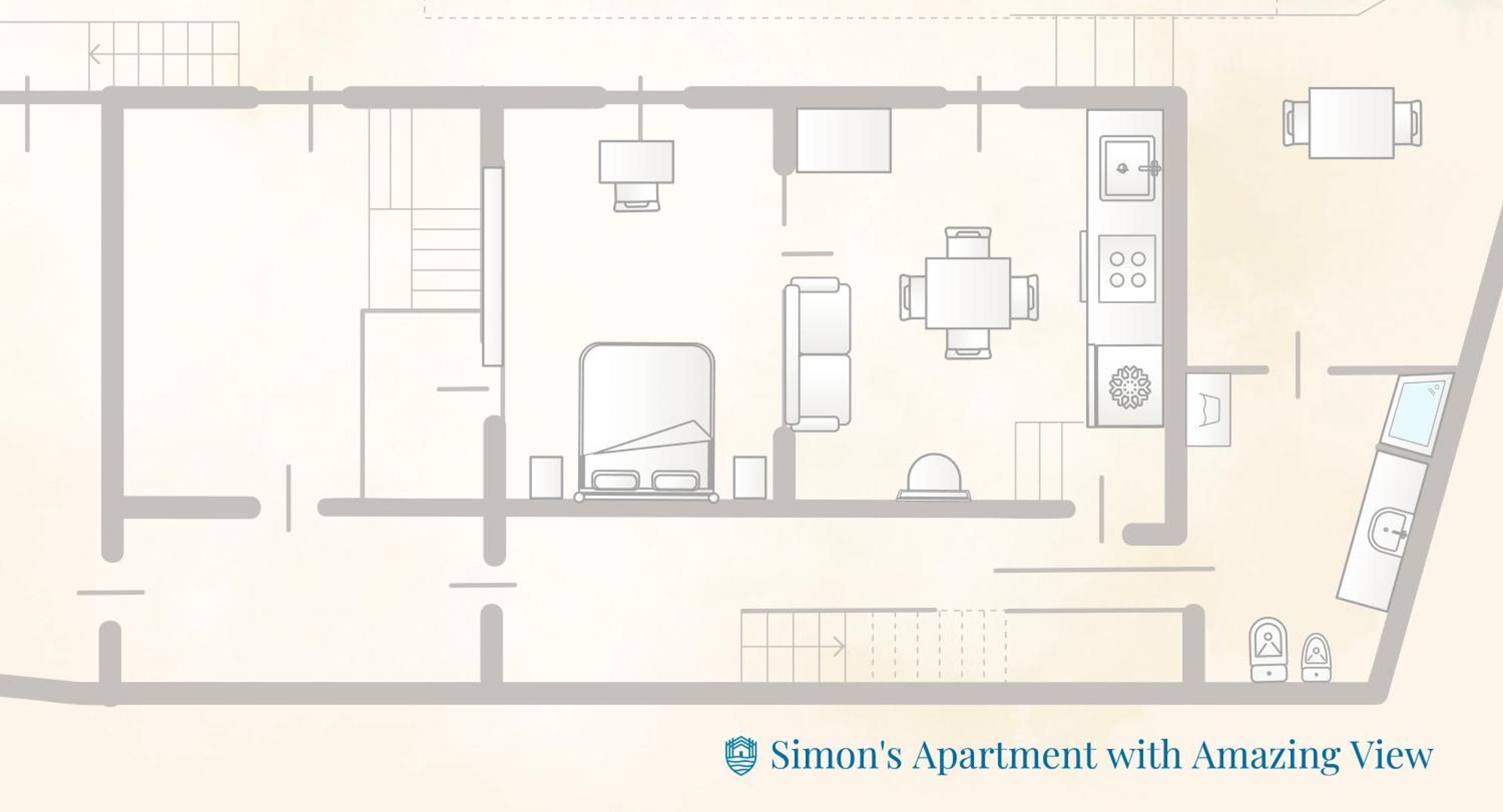 Simons Apartment With Amazing View By Rent All Como Blevio Eksteriør bilde